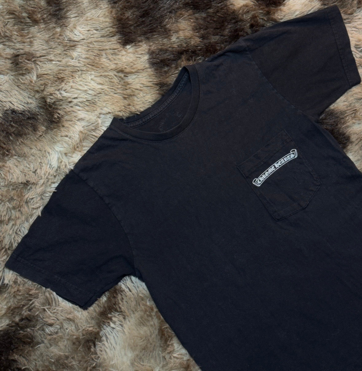 Chrome Hearts Jumbo Floral Cross short-sleeve t-shirt Black Small