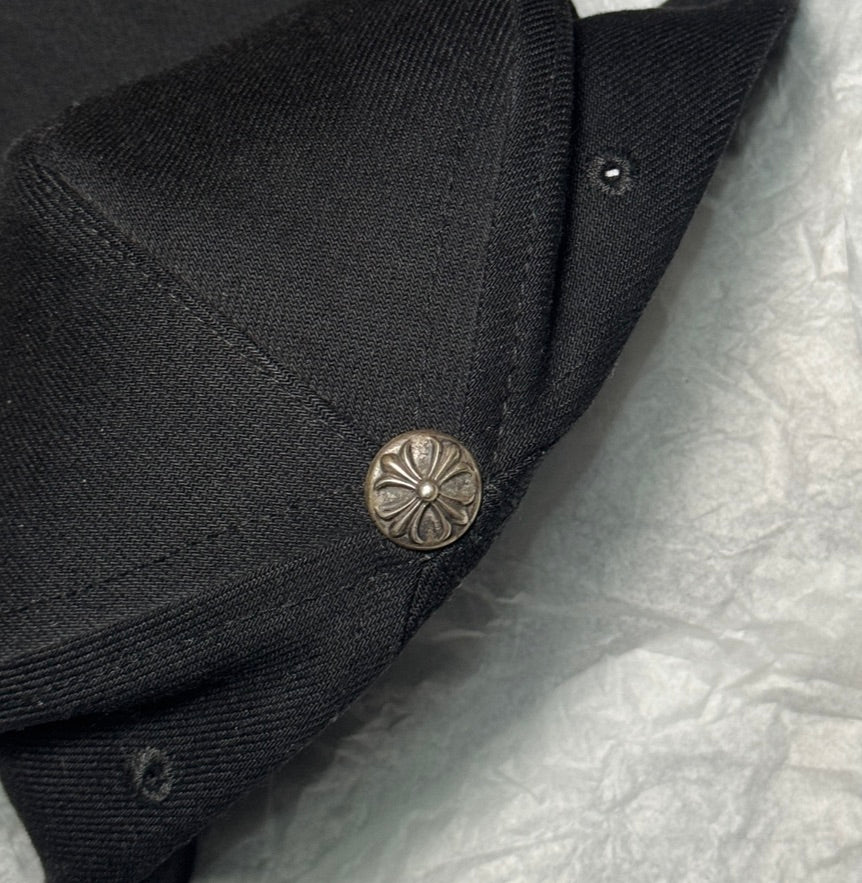 Chrome Hearts Tonal Dagger Baseball hat Black O/S