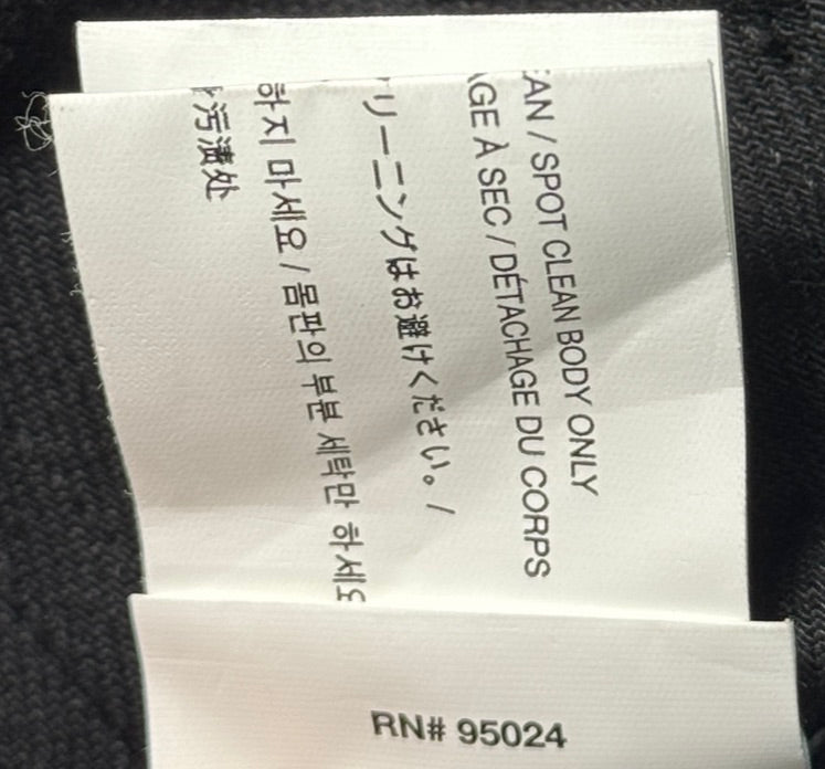 Chrome Hearts Tonal Dagger Baseball hat Black O/S