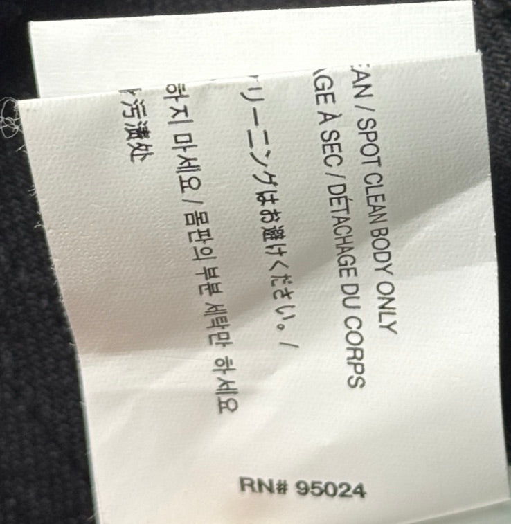 Chrome Hearts Tonal Dagger Baseball hat Black O/S