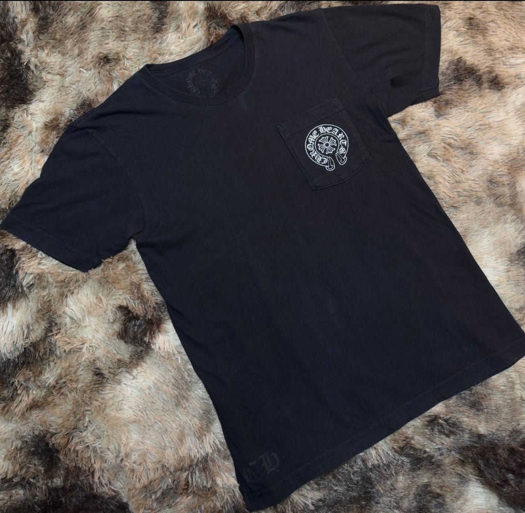 Chrome Hearts London Exclusive Horseshoe T-shirt Black Medium