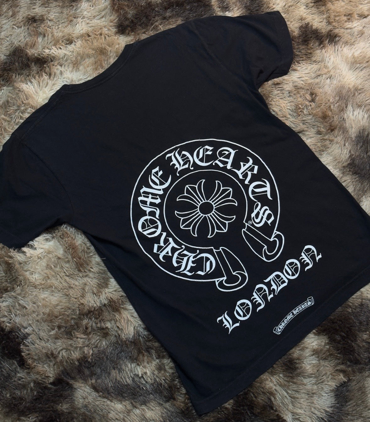 Chrome Hearts London Exclusive Horseshoe T-shirt Black Medium