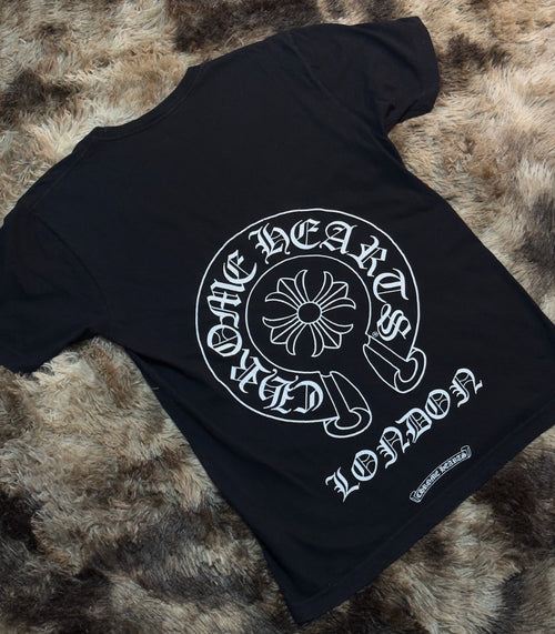 Chrome Hearts London Exclusive Horseshoe T-shirt Black Medium