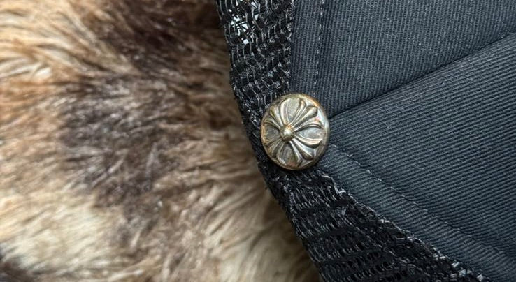 Chrome Hearts ch Hollywood Trucker Hat Black O/S